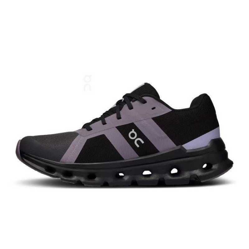 Black / Purple Women On Cloud Cloudrunner Road Running Shoes | IE_ON8771