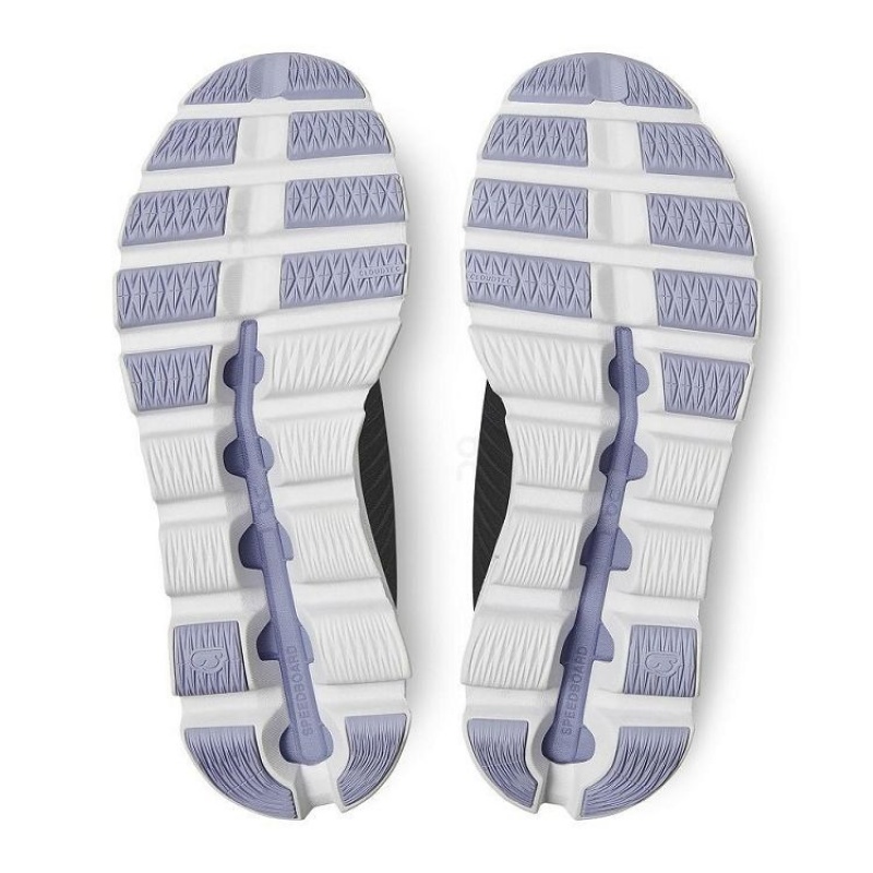 Black / Purple Women On Cloud Cloudswift Road Running Shoes | IE_ON8023