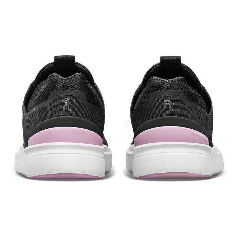 Black / Rose Women On Cloud THE ROGER Spin Sneakers | IE_ON8871