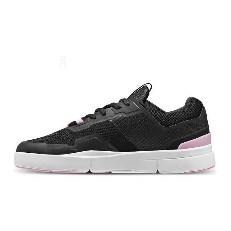 Black / Rose Women On Cloud THE ROGER Spin Sneakers | IE_ON8871