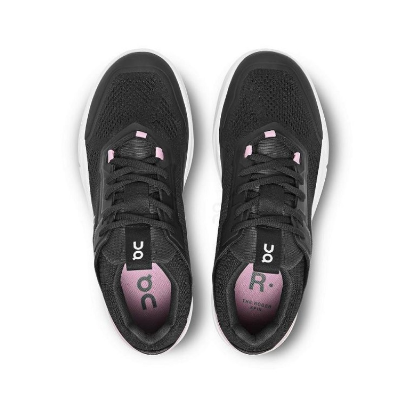 Black / Rose Women On Cloud THE ROGER Spin Sneakers | IE_ON8871