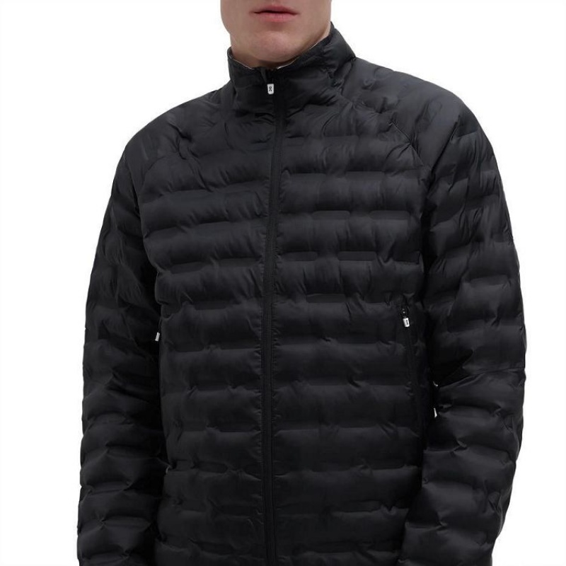 Black / White Men On Cloud Switch Jackets | IE_ON8998