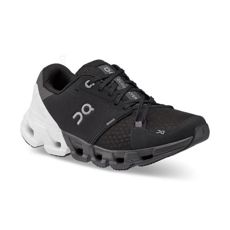 Black / White Women On Cloud Cloudflyer 4 Road Running Shoes | IE_ON8273