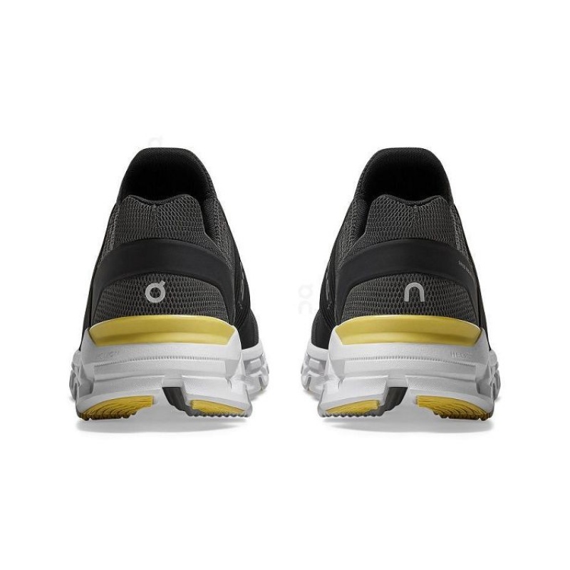 Black / Yellow Men On Cloud Cloudswift Road Running Shoes | IE_ON8727