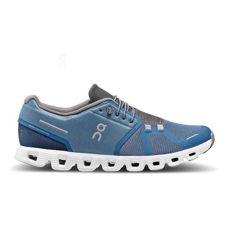 Blue Men On Cloud Cloud 5 Sneakers | IE_ON8339