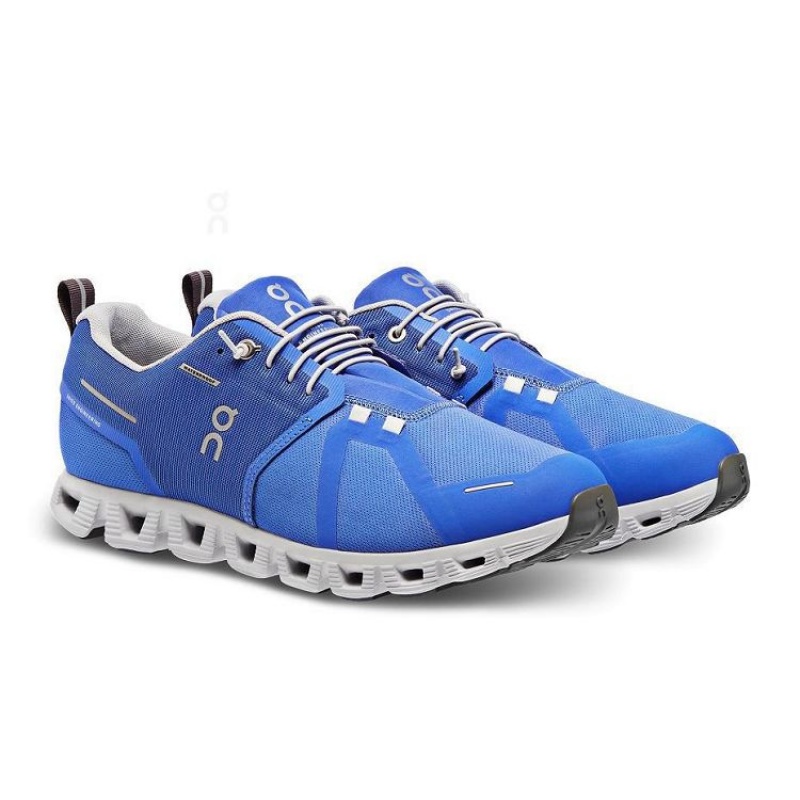 Blue Men On Cloud Cloud 5 Waterproof Sneakers | IE_ON8392