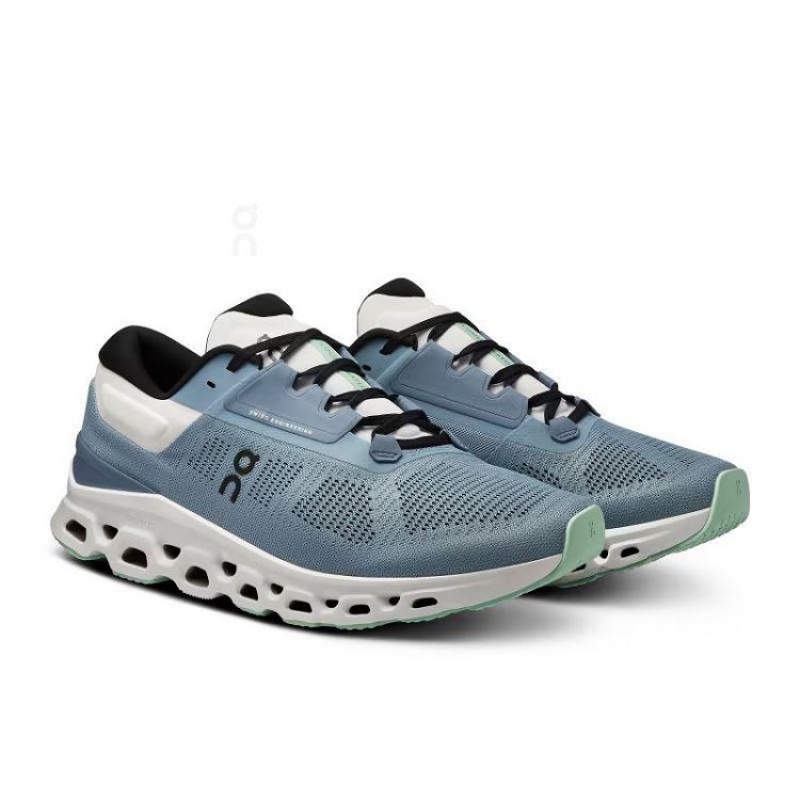 Blue Men On Cloud Cloudstratus 3 Road Running Shoes | IE_ON8007