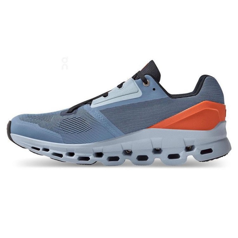 Blue Men On Cloud Cloudstratus Road Running Shoes | IE_ON9029