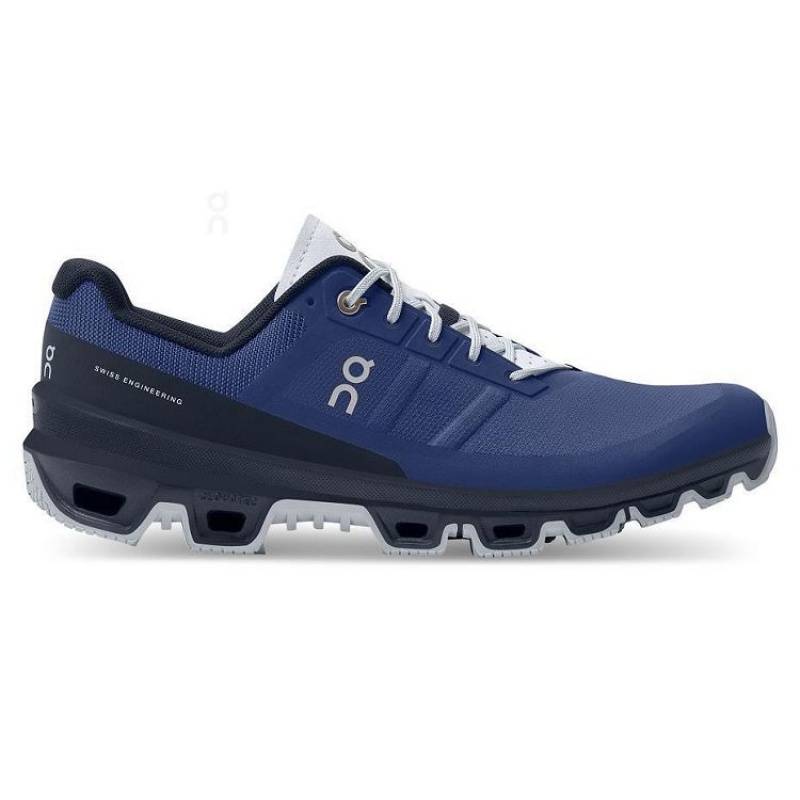 Blue Men On Cloud Cloudventure Hiking Shoes | IE_ON8909