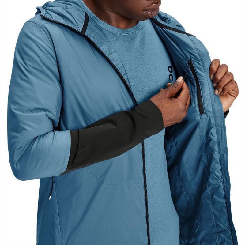 Blue Men On Cloud Insulator Jackets | IE_ON8685