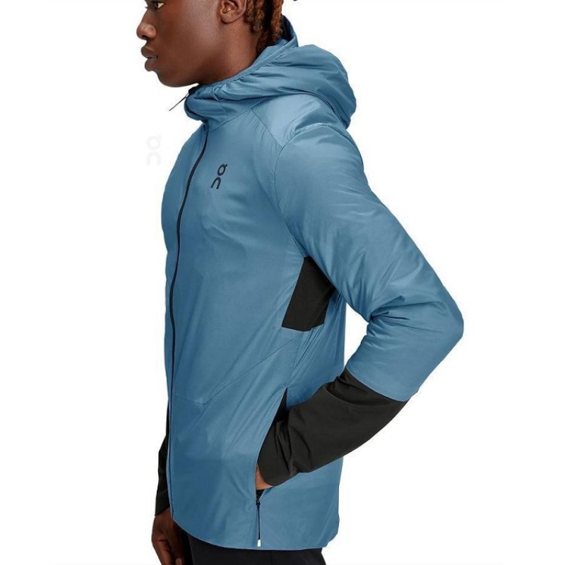 Blue Men On Cloud Insulator Jackets | IE_ON8685