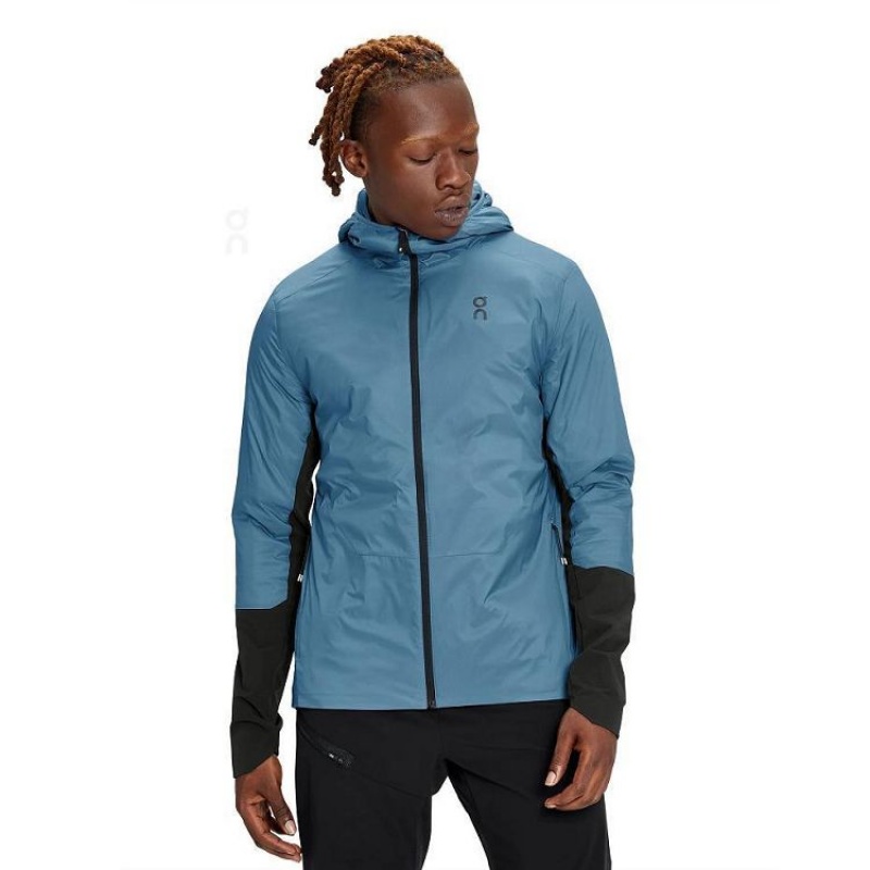 Blue Men On Cloud Insulator Jackets | IE_ON8685