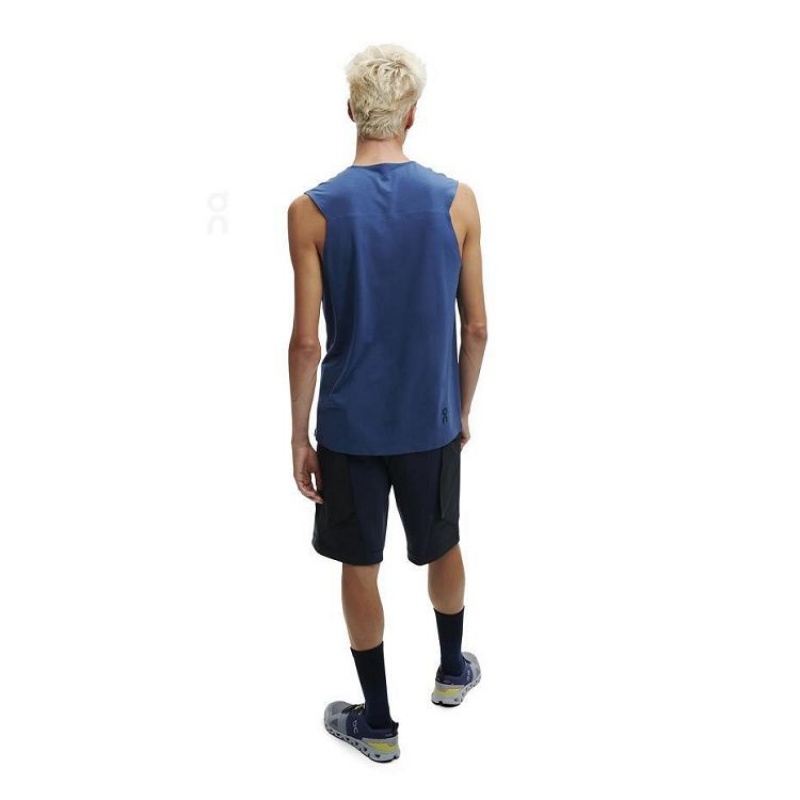 Blue Men On Cloud Training Tank | IE_ON8955