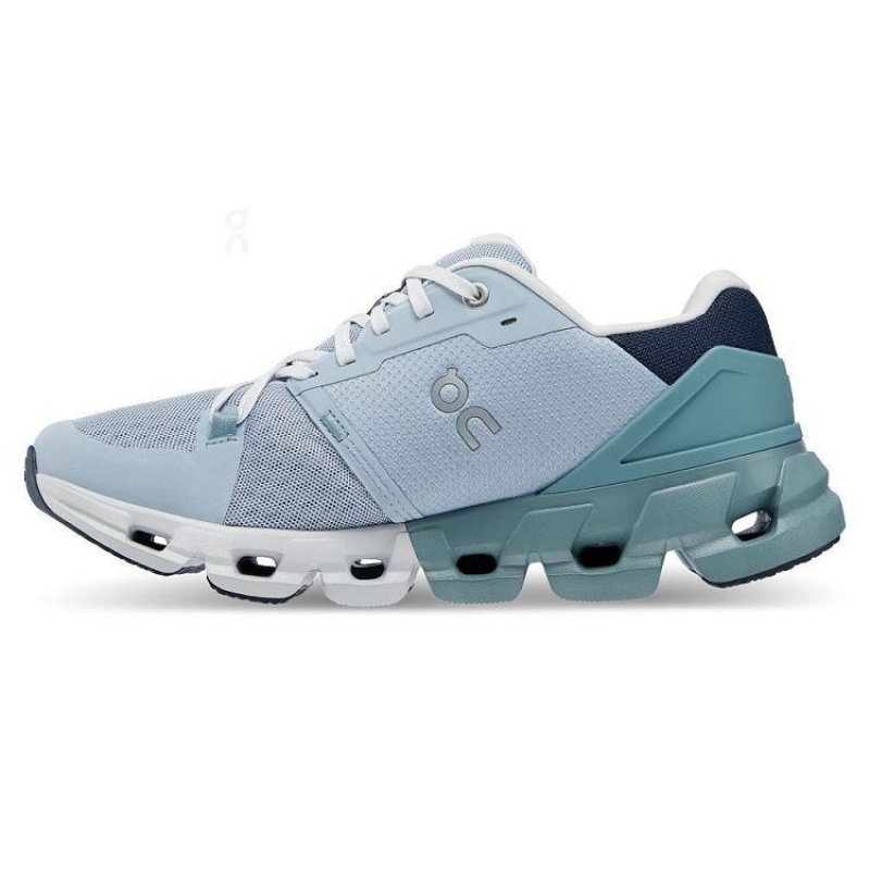 Blue Women On Cloud Cloudflyer 4 Road Running Shoes | IE_ON8807