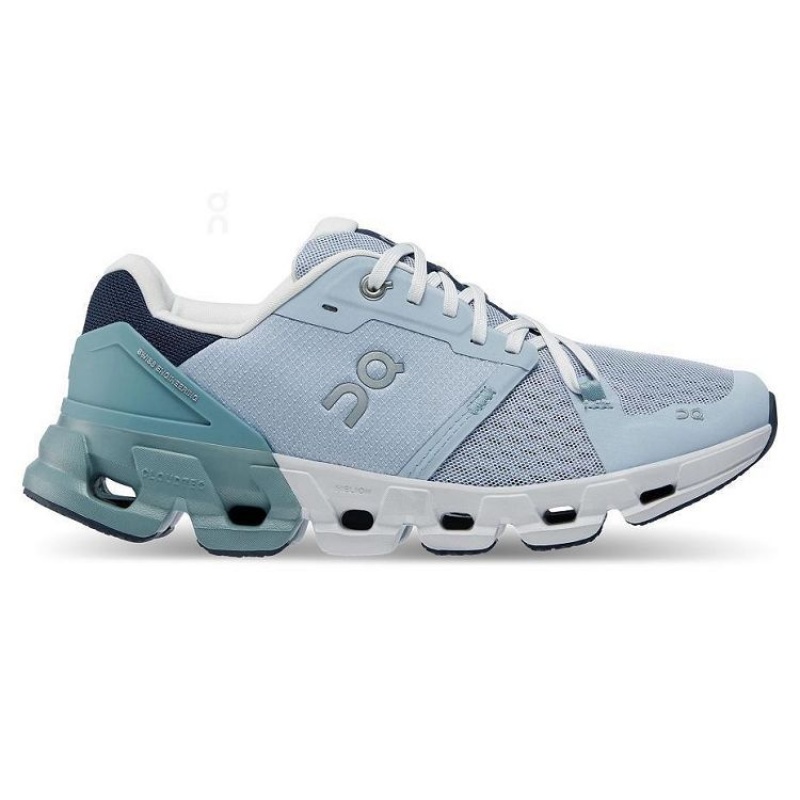 Blue Women On Cloud Cloudflyer 4 Road Running Shoes | IE_ON8807