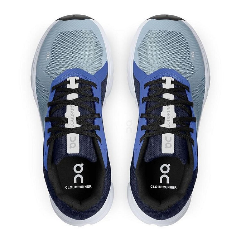 Blue Women On Cloud Cloudrunner Road Running Shoes | IE_ON8861