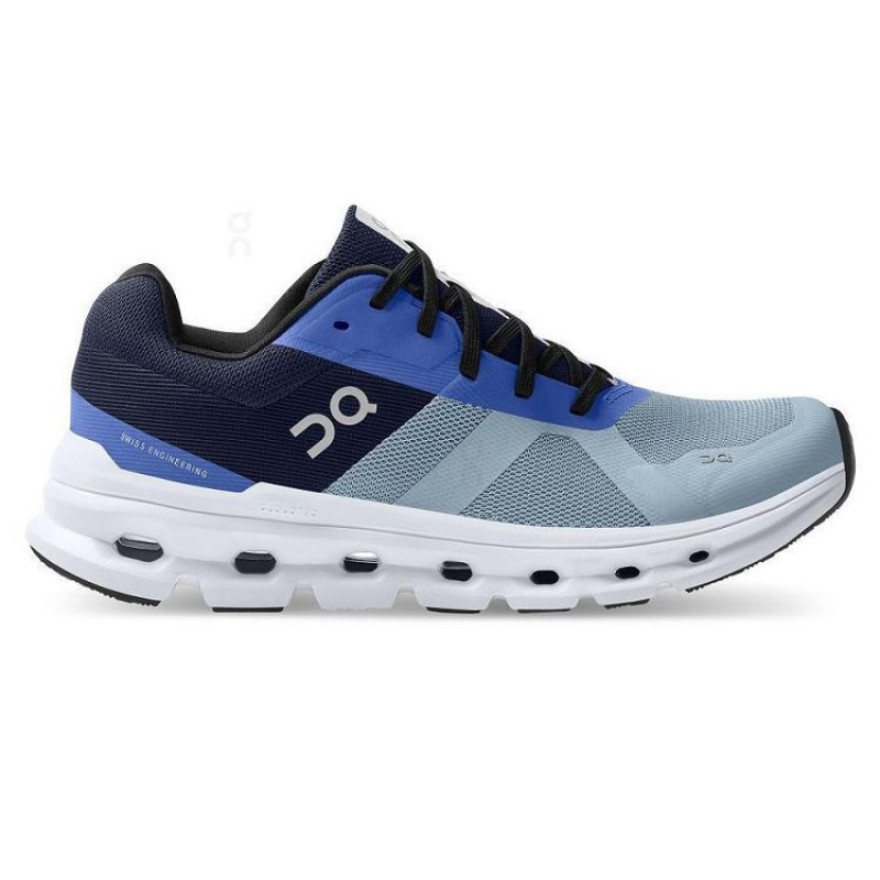 Blue Women On Cloud Cloudrunner Road Running Shoes | IE_ON8861