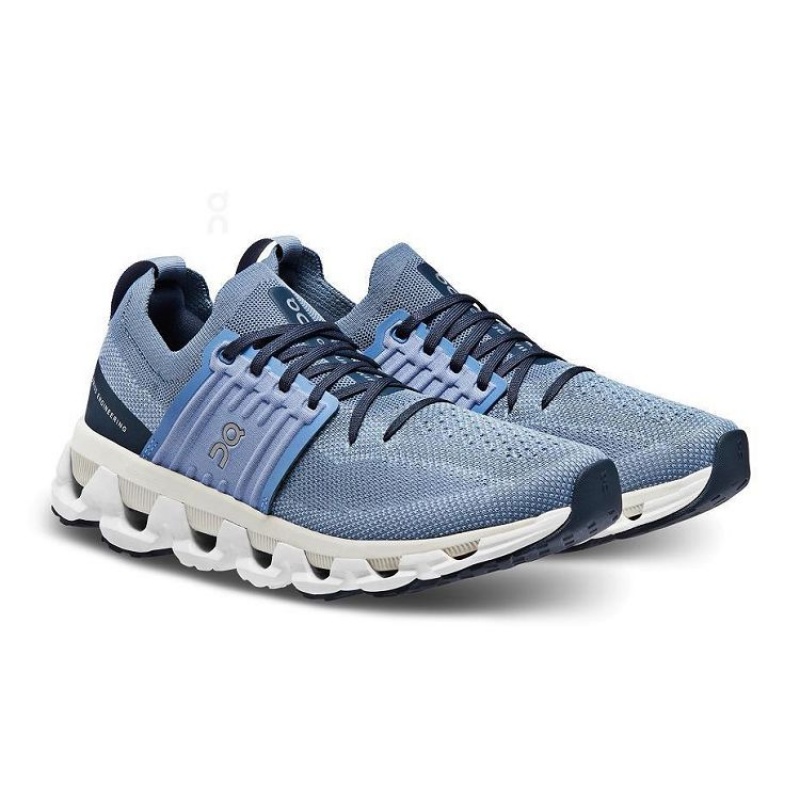 Blue Women On Cloud Cloudswift 3 Road Running Shoes | IE_ON8001