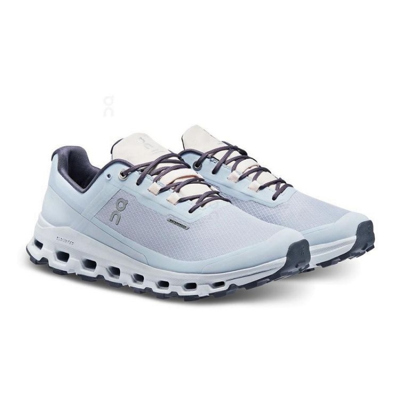 Blue Women On Cloud Cloudvista Waterproof Trail Running Shoes | IE_ON8746