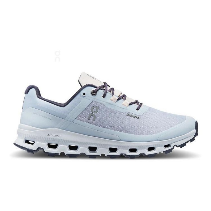 Blue Women On Cloud Cloudvista Waterproof Trail Running Shoes | IE_ON8746