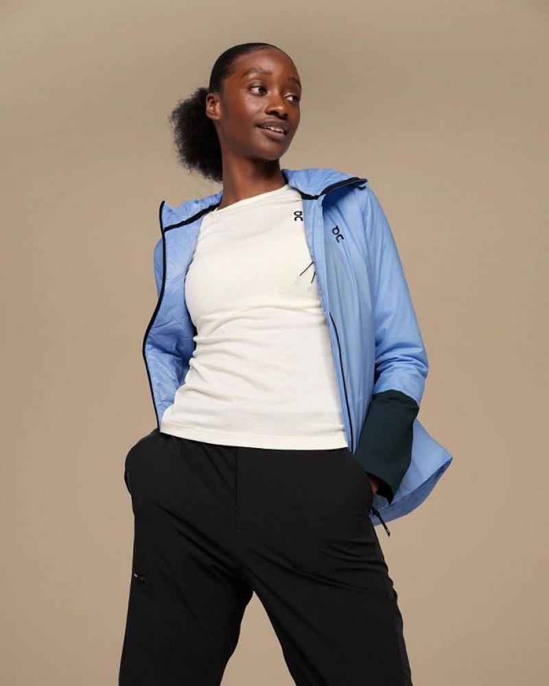 Blue Women On Cloud Insulator Jackets | IE_ON8969