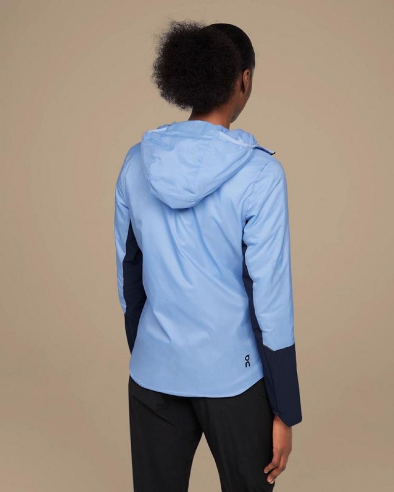 Blue Women On Cloud Insulator Jackets | IE_ON8969