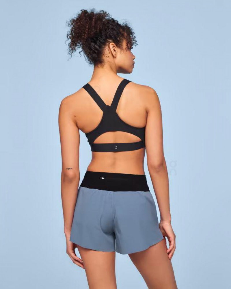 Blue Women On Cloud Running Shorts | IE_ON8089