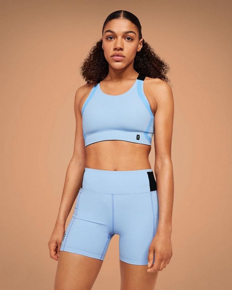 Blue Women On Cloud Sprinter Shorts | IE_ON9123