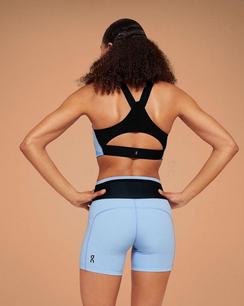 Blue Women On Cloud Sprinter Shorts | IE_ON9123