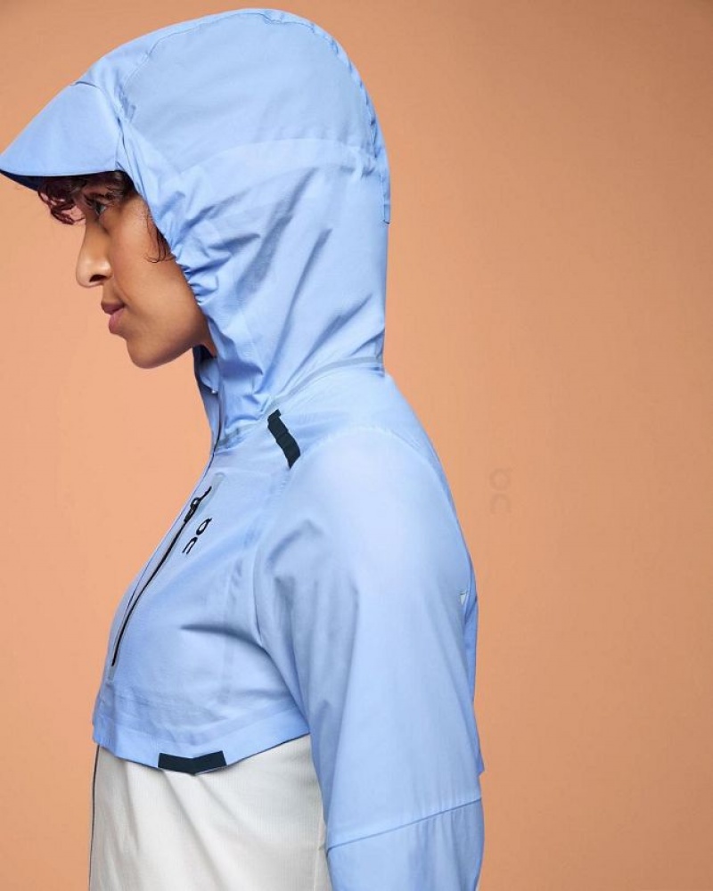 Blue Women On Cloud Weather Jackets | IE_ON8637