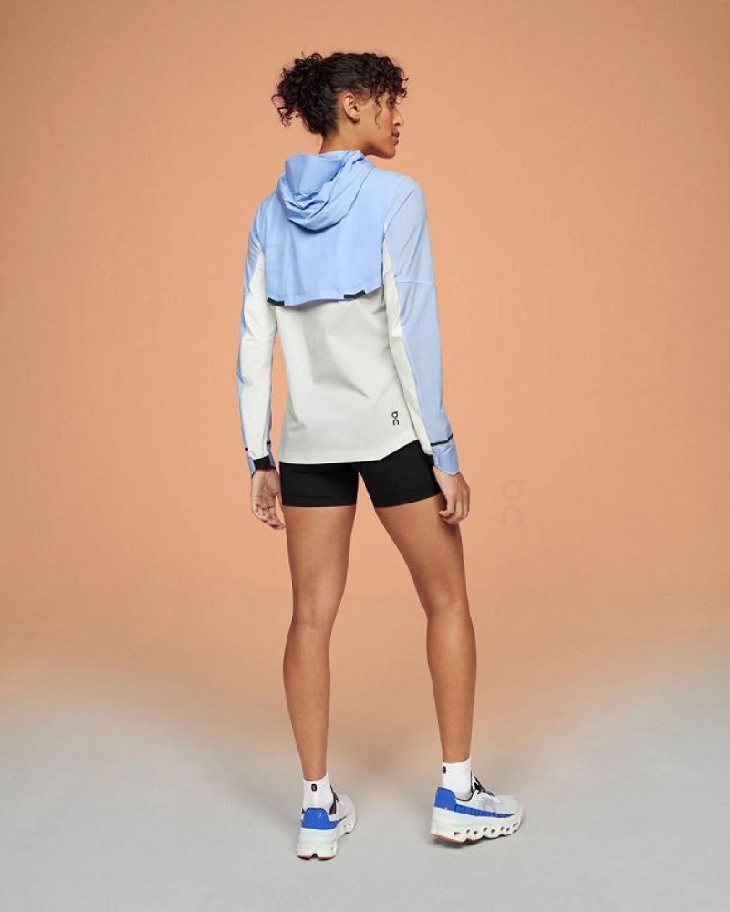 Blue Women On Cloud Weather Jackets | IE_ON8637