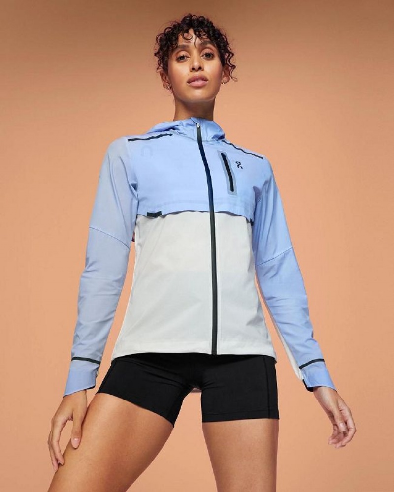 Blue Women On Cloud Weather Jackets | IE_ON8637