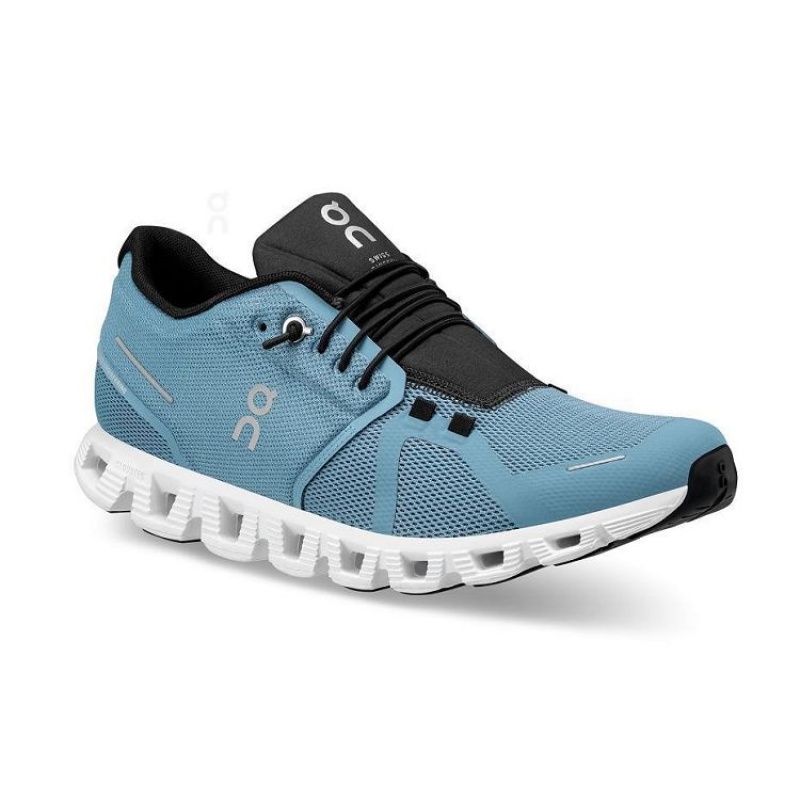 Blue / Black Men On Cloud Cloud 5 Sneakers | IE_ON8911