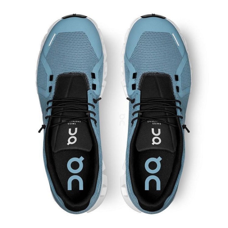 Blue / Black Men On Cloud Cloud 5 Sneakers | IE_ON8911