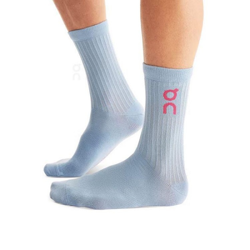 Blue / White / Yellow Men On Cloud Logo 3-Pack Socks | IE_ON8781