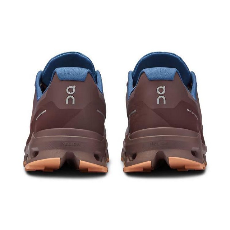 Brown Men On Cloud Cloudvista Waterproof Trail Running Shoes | IE_ON8133