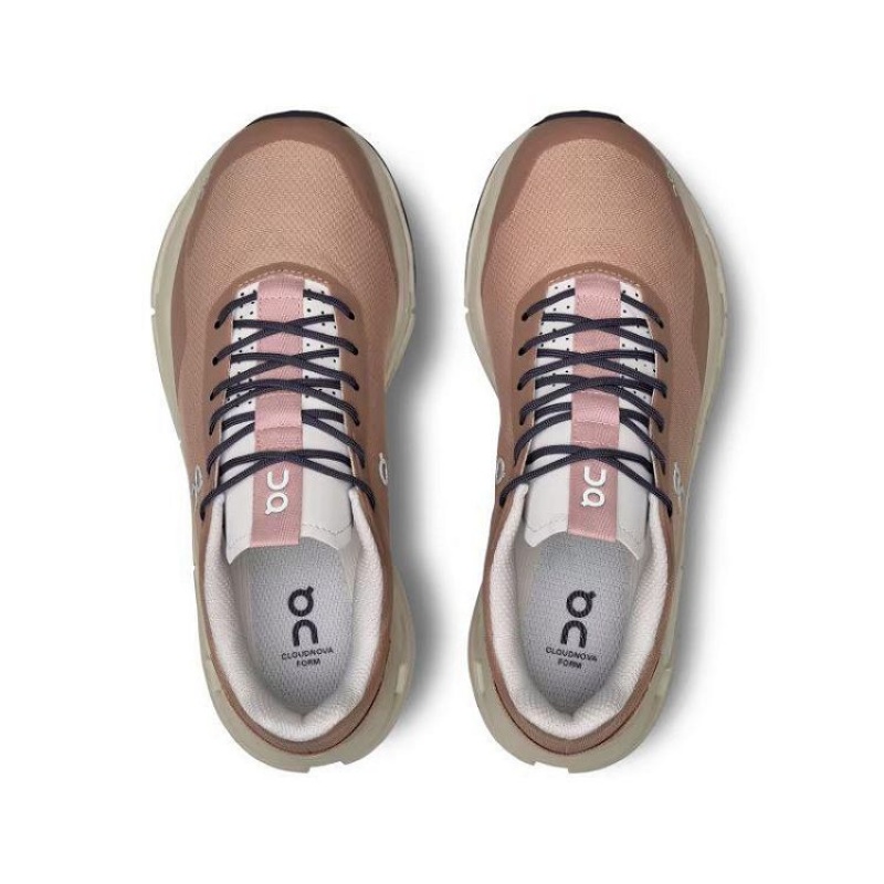 Brown Women On Cloud Cloudnova Form Sneakers | IE_ON8508