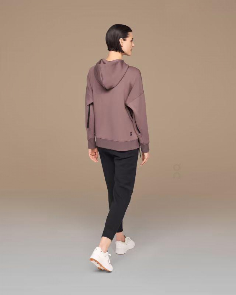 Brown Women On Cloud Hoodie | IE_ON8080