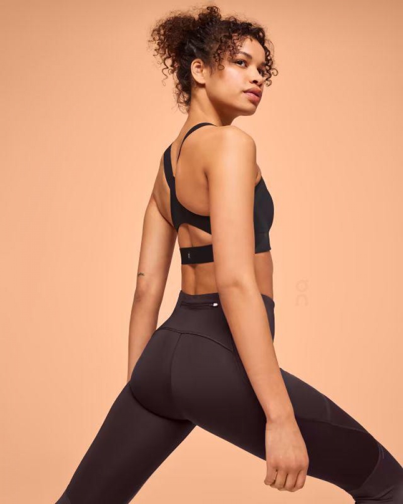 Brown Women On Cloud Performance 7/8 Tights | IE_ON8691