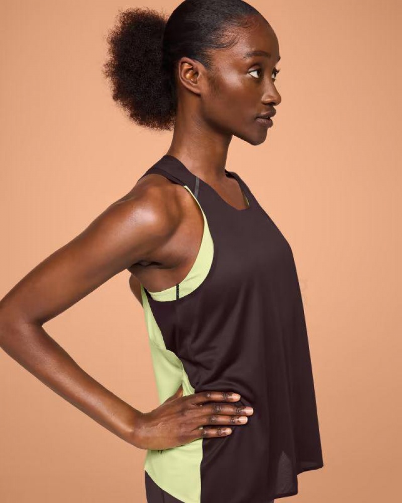 Brown Women On Cloud Tank-T Tank | IE_ON9153