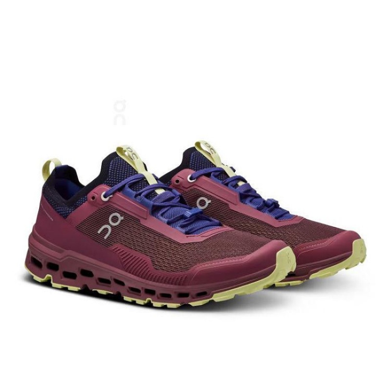 Burgundy Men On Cloud Cloudultra 2 Trail Running Shoes | IE_ON8429