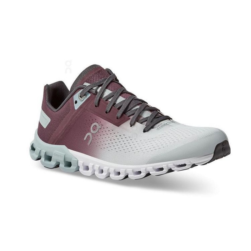 Burgundy Women On Cloud Cloudflow Road Running Shoes | IE_ON8611