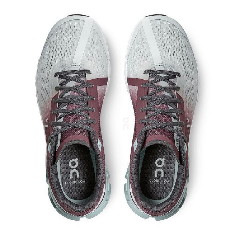 Burgundy Women On Cloud Cloudflow Road Running Shoes | IE_ON8611