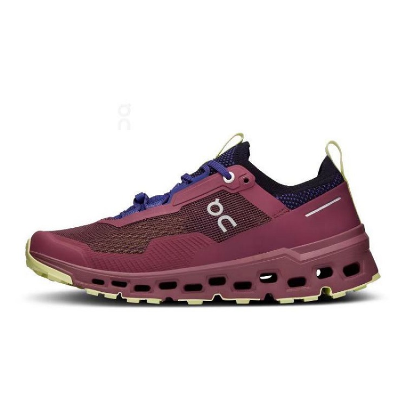 Burgundy Women On Cloud Cloudultra 2 Trail Running Shoes | IE_ON8326