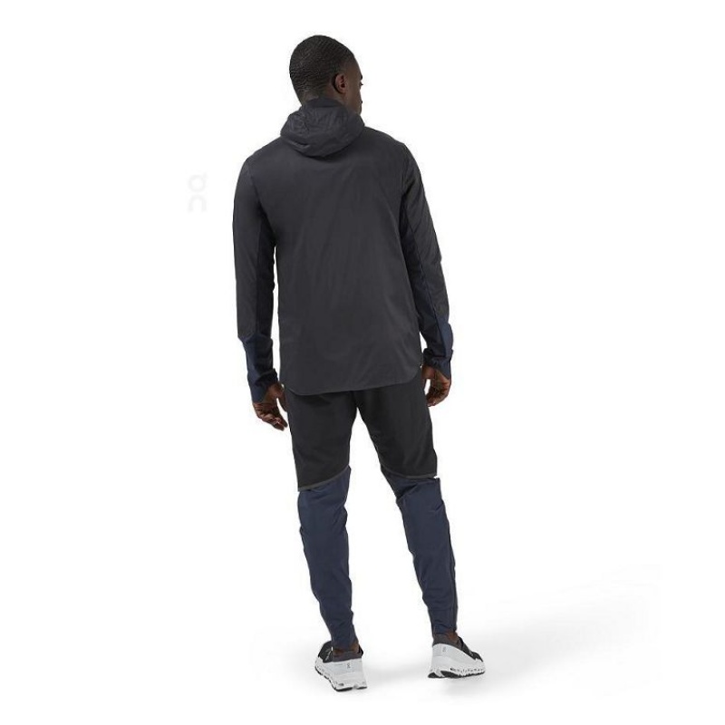 Dark Grey Men On Cloud Insulator Jackets | IE_ON8365