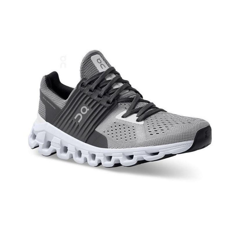 Dark Grey Women On Cloud Cloudswift Road Running Shoes | IE_ON8488