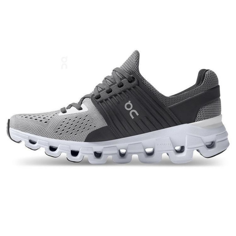 Dark Grey Women On Cloud Cloudswift Road Running Shoes | IE_ON8488