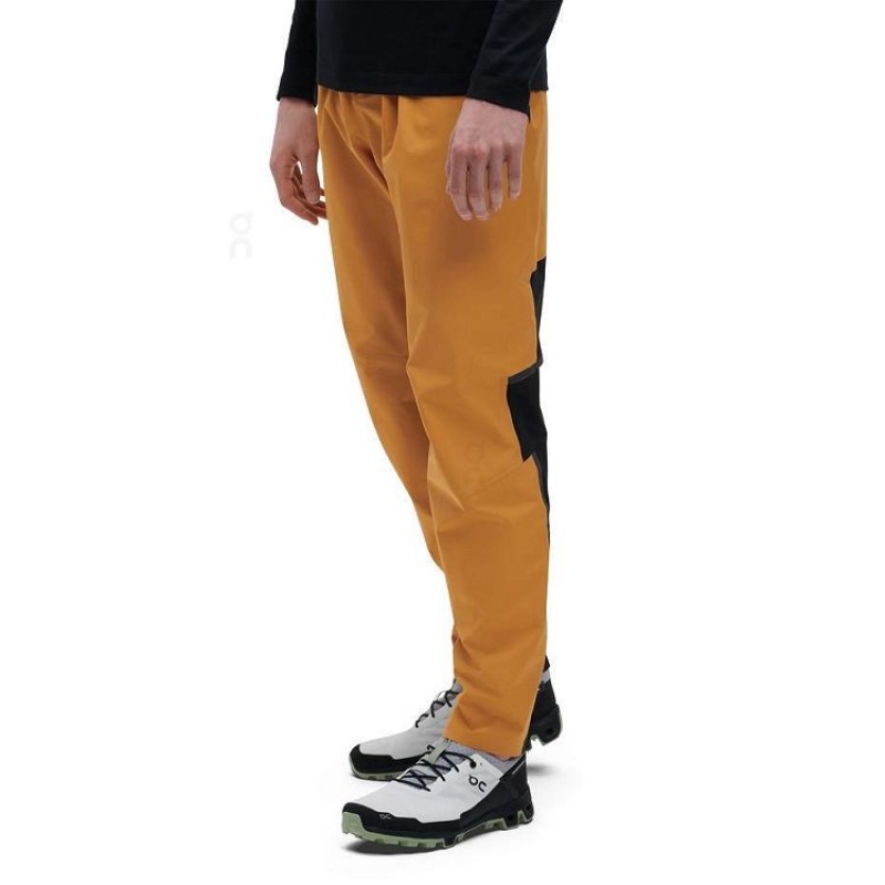 Gold Men On Cloud Storm Pants | IE_ON8311