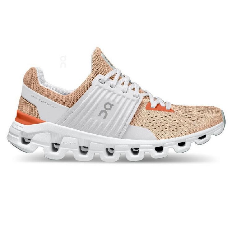 Gold Women On Cloud Cloudswift Road Running Shoes | IE_ON8048