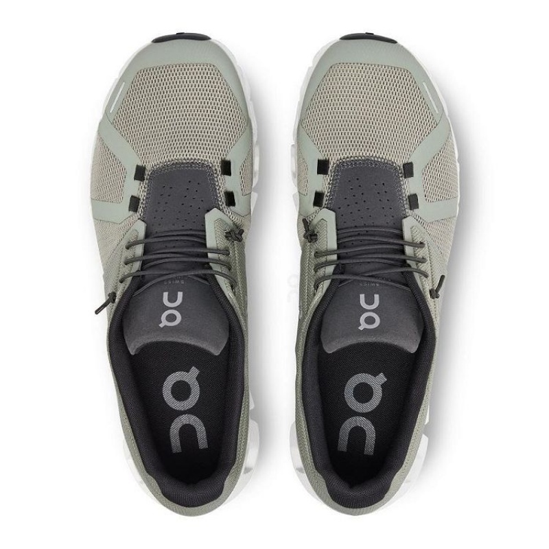 Green Men On Cloud Cloud 5 Sneakers | IE_ON8300